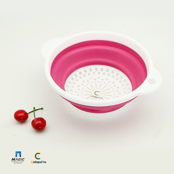 Collapsible Colander Folding Strainer Fruits Vegetables Washing Basket